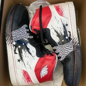 Dave White Jordan 1, size 13 (worn once)